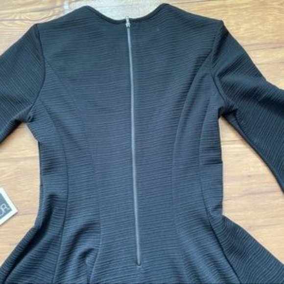 Julian Taylor Dress Bell Sleeved Fit and Flare 6 - Picture 5 of 15